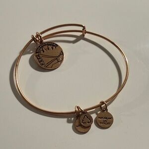 Alex and Ani Gold San Francisco Charm Bracelet